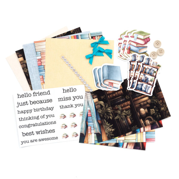 DIY Card Kit - Books