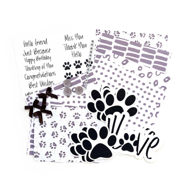 DIY Card Kit - Paw V2