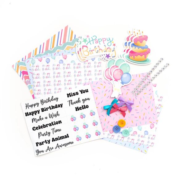 DIY Card Kit - Birthday