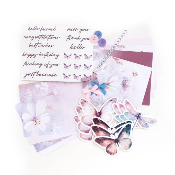 DIY Card Kit - Butterfly/Dragonfly